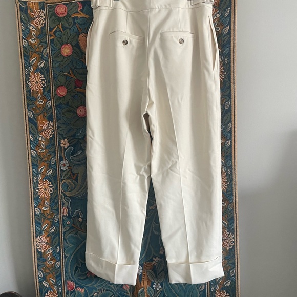 Banana Republic Cream Trousers - Elegant | Size 8 - Picture 10 of 11
